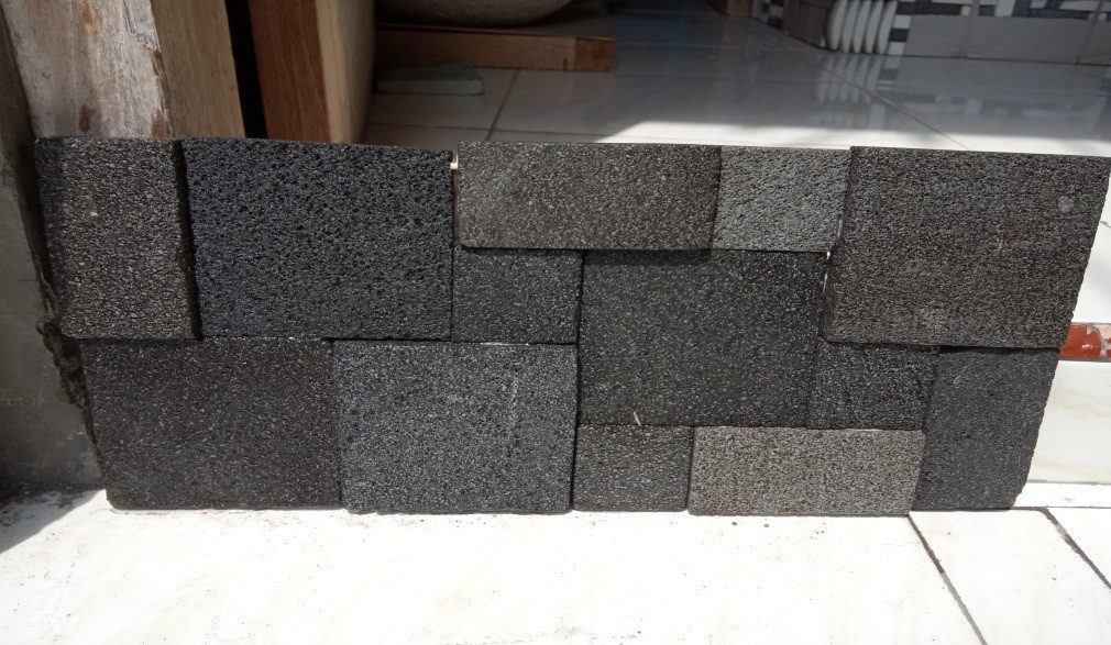 MOTIF walcading candi hitam